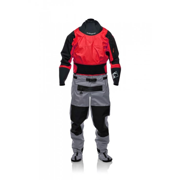 Сухой костюм VODAGEAR Витязь, красный/серый